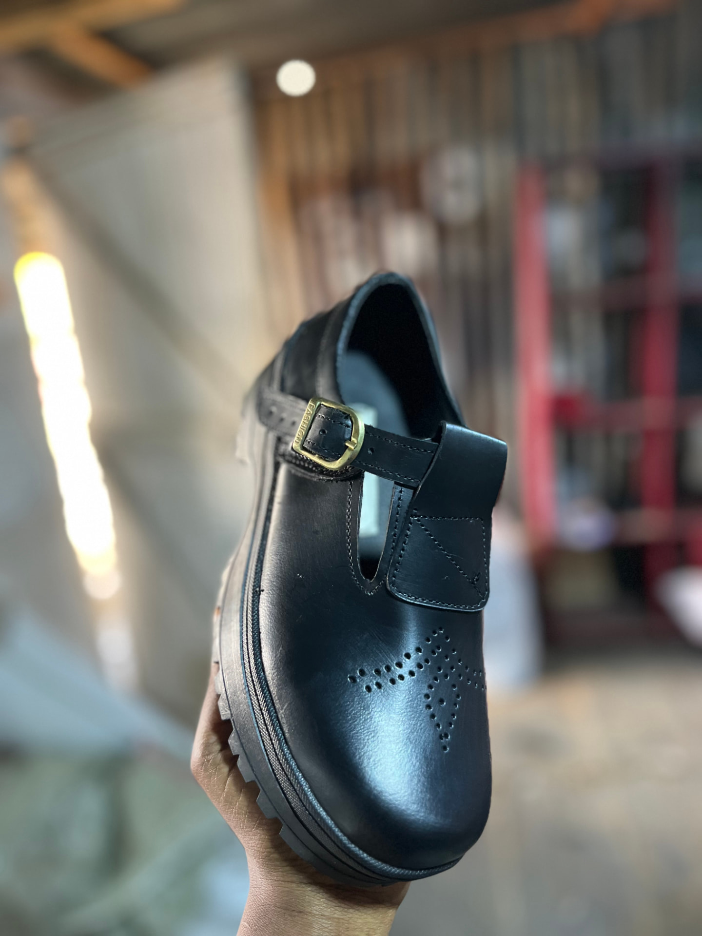 Girls Buckle School Shoe — leather shoe by Fiti Soles