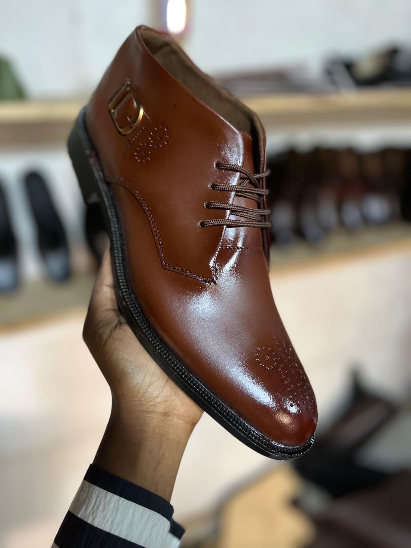 Wingtip Brogue — leather shoe by Fiti Soles