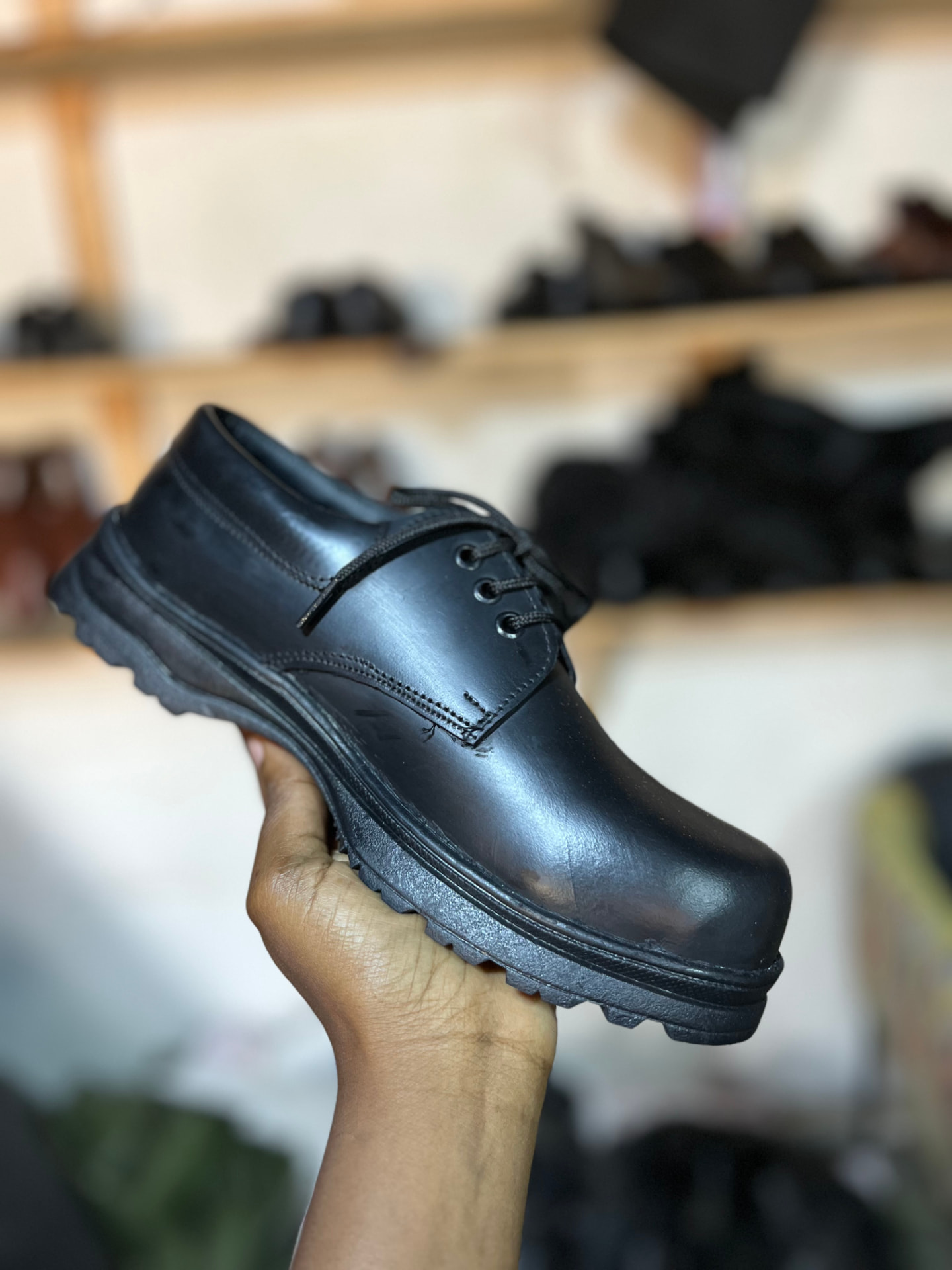 Boys Rugged School Derby — leather shoe by Fiti Soles