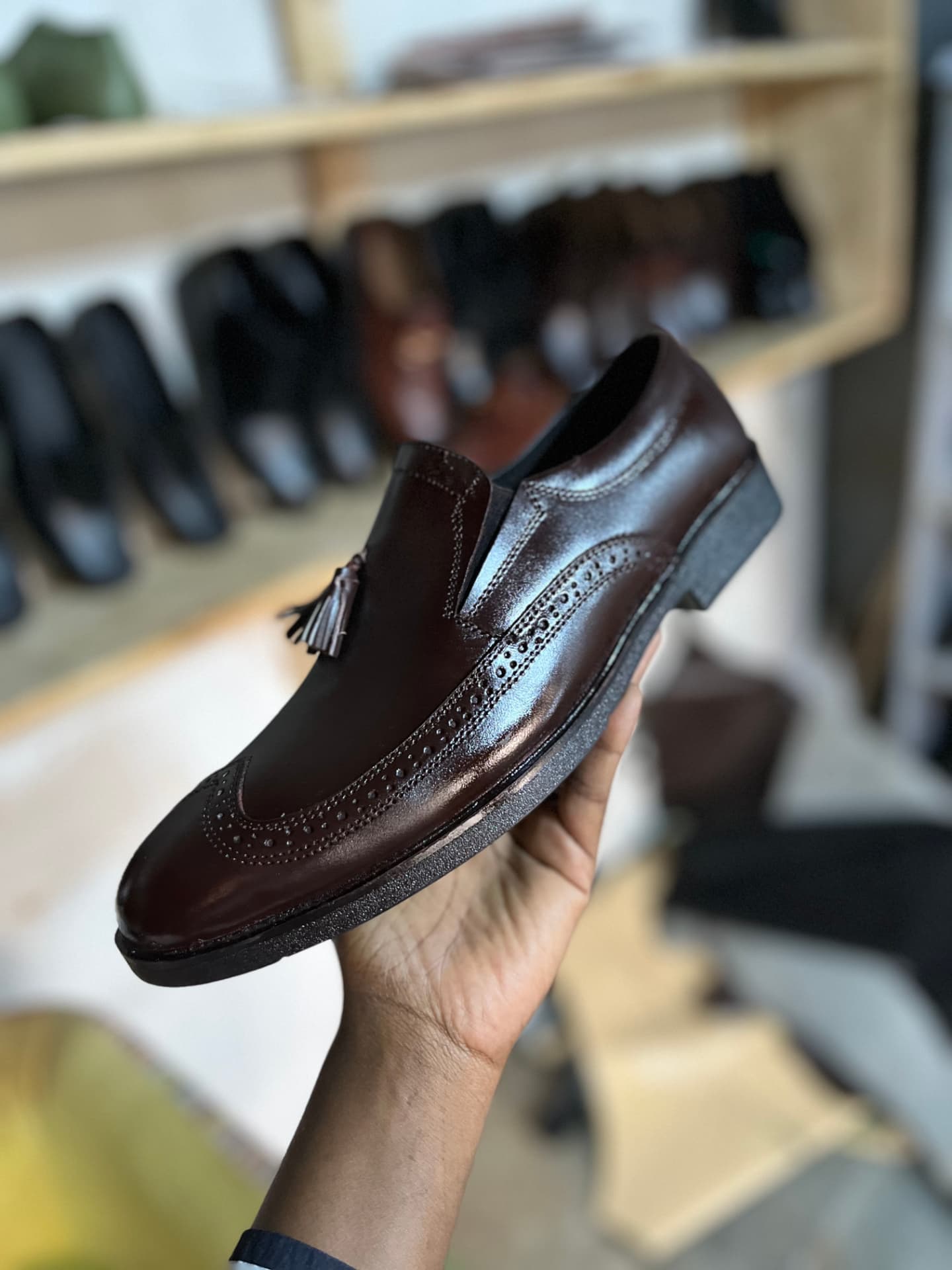 Heritage Tassel Loafer — leather shoe by Fiti Soles