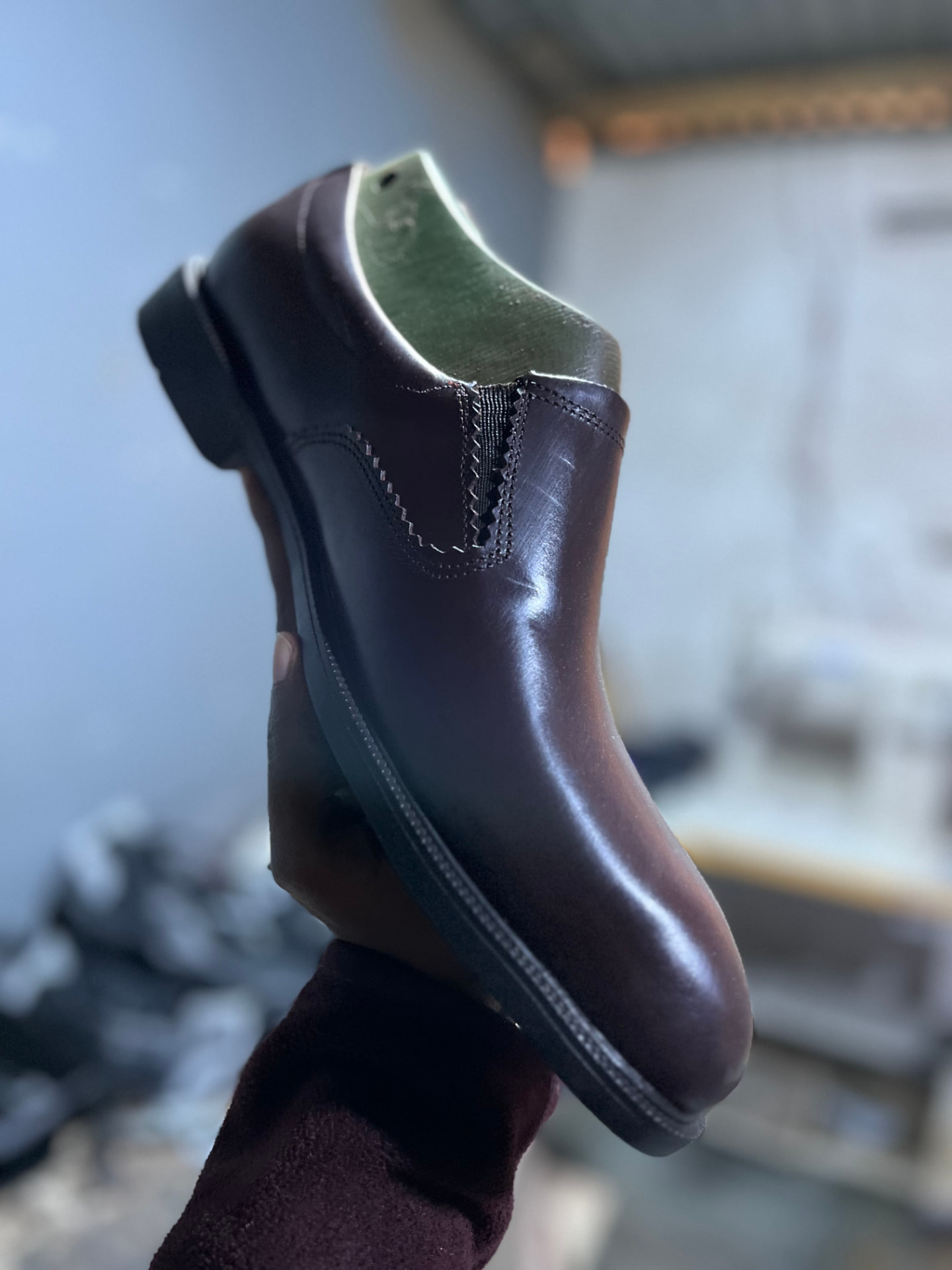 Boys Brown Slip-On — leather shoe by Fiti Soles