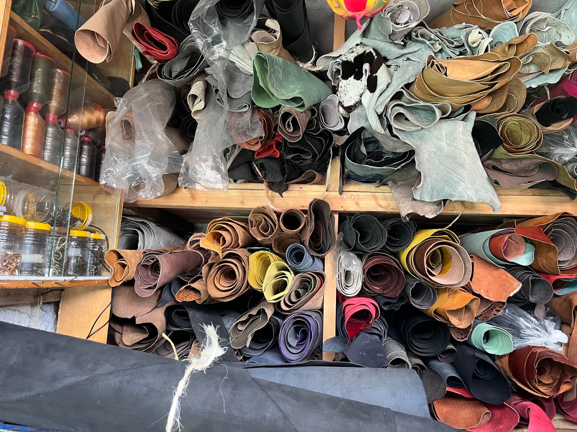 Select stage of the Fiti Soles shoe-making process